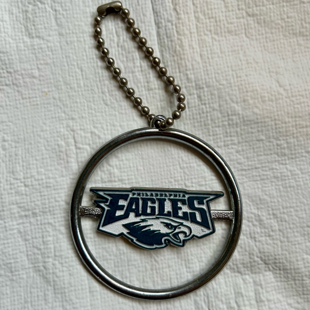 Vintage Philadelphia Eagles key chain